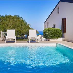 3 bedroom villa with pool and sea views near Scopello, sleeps 6